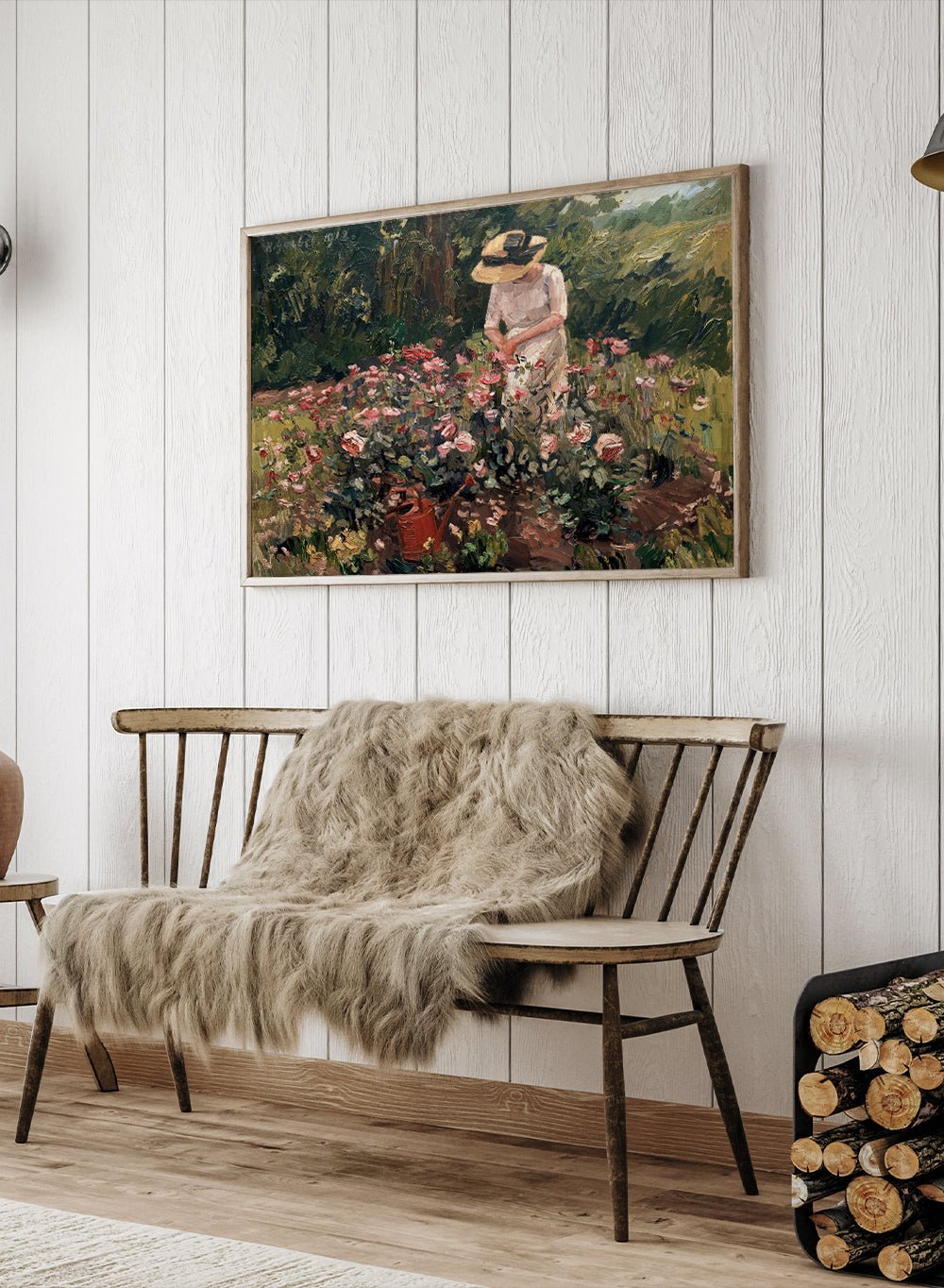 "Rose Bed" Art Print_Sugar & Canvas