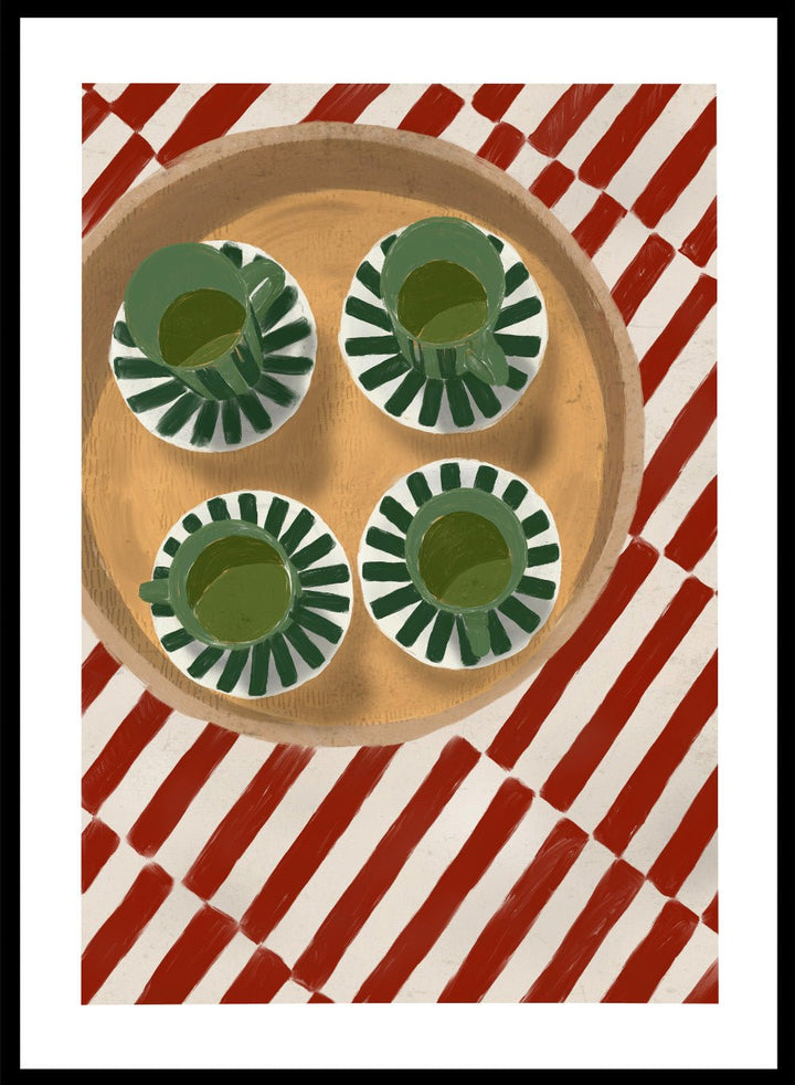 Holiday Café Art Print_Sugar & Canvas