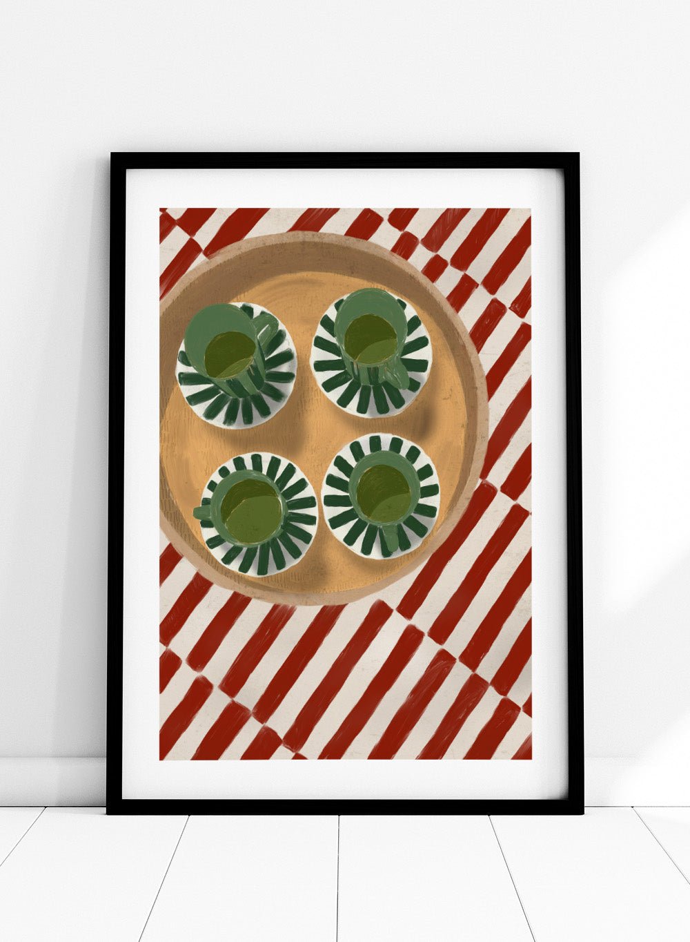 Holiday Café Art Print_Sugar & Canvas