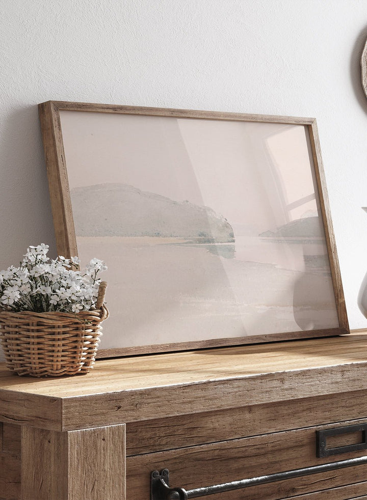 "Entrance from Inside. Sunset" Art Print_Sugar & Canvas