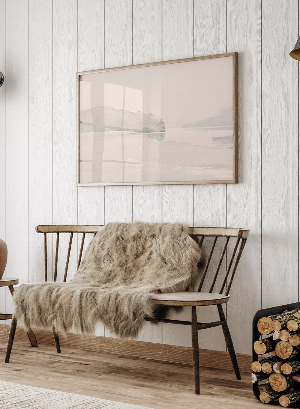 "Entrance from Inside. Sunset" Art Print_Sugar & Canvas