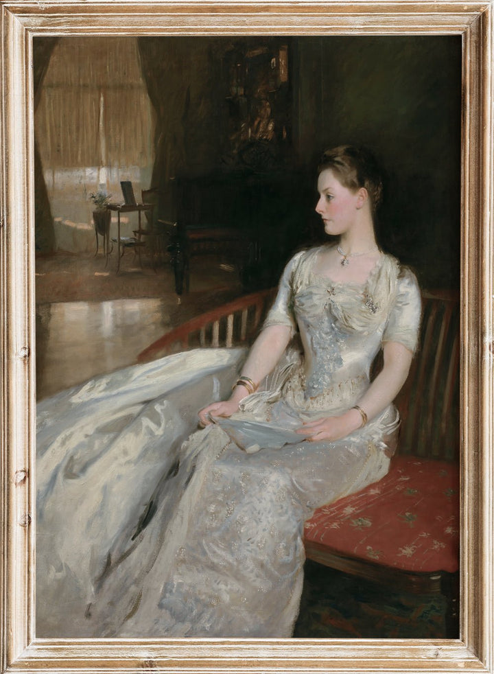 "Mrs. Cecil Wade" Art Print_Sugar & Canvas