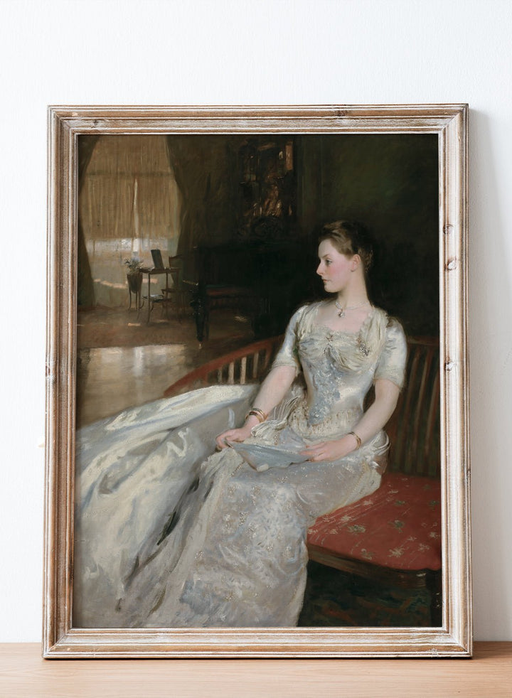 "Mrs. Cecil Wade" Art Print_Sugar & Canvas