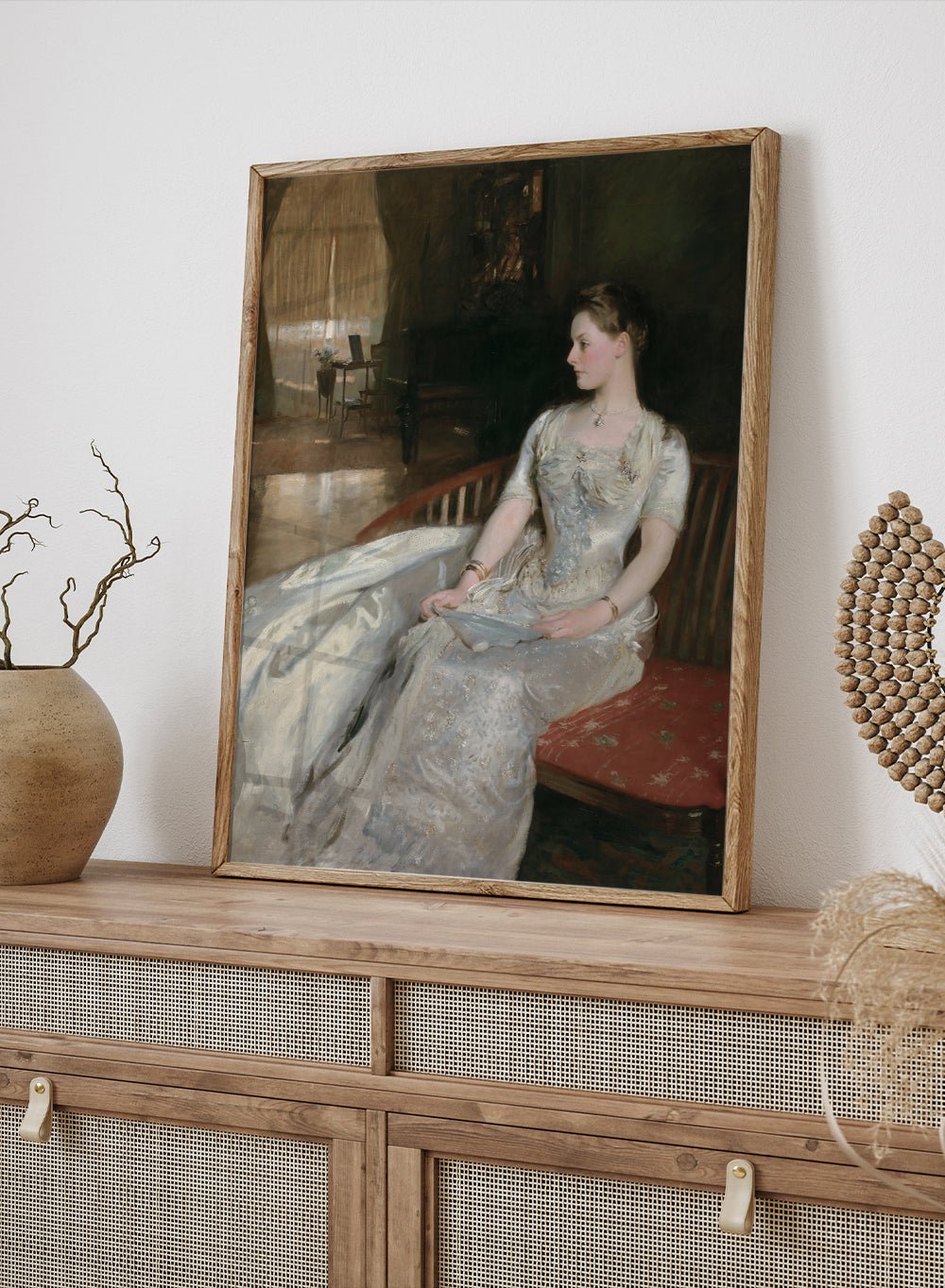 "Mrs. Cecil Wade" Art Print_Sugar & Canvas