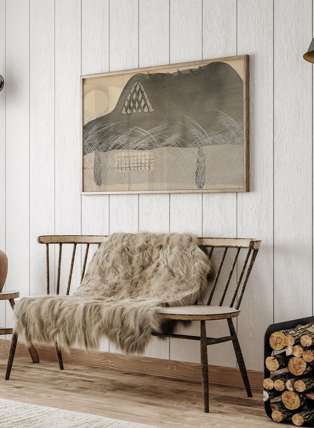 Kamisaka Sekka "Autumn Night" Art Print_Sugar & Canvas