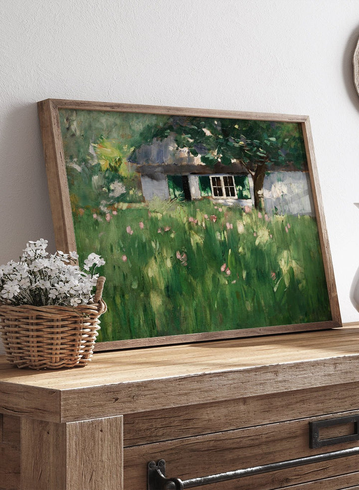 "Farmhouse Near Ferch" Art Print_Sugar & Canvas