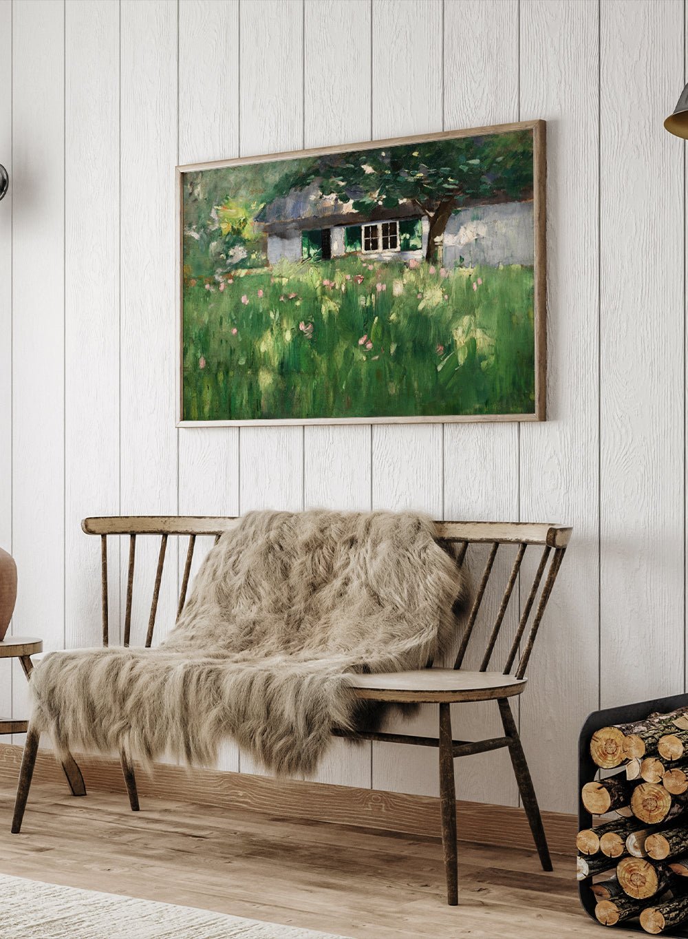 "Farmhouse Near Ferch" Art Print_Sugar & Canvas