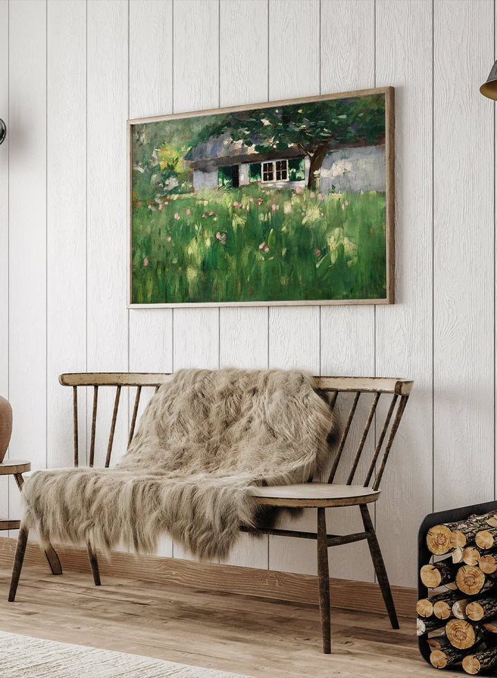 "Farmhouse Near Ferch" Art Print_Sugar & Canvas