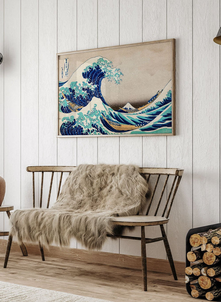 Katsushika Hokusai The Great Wave off Kanagawa Art Print_Sugar & Canvas