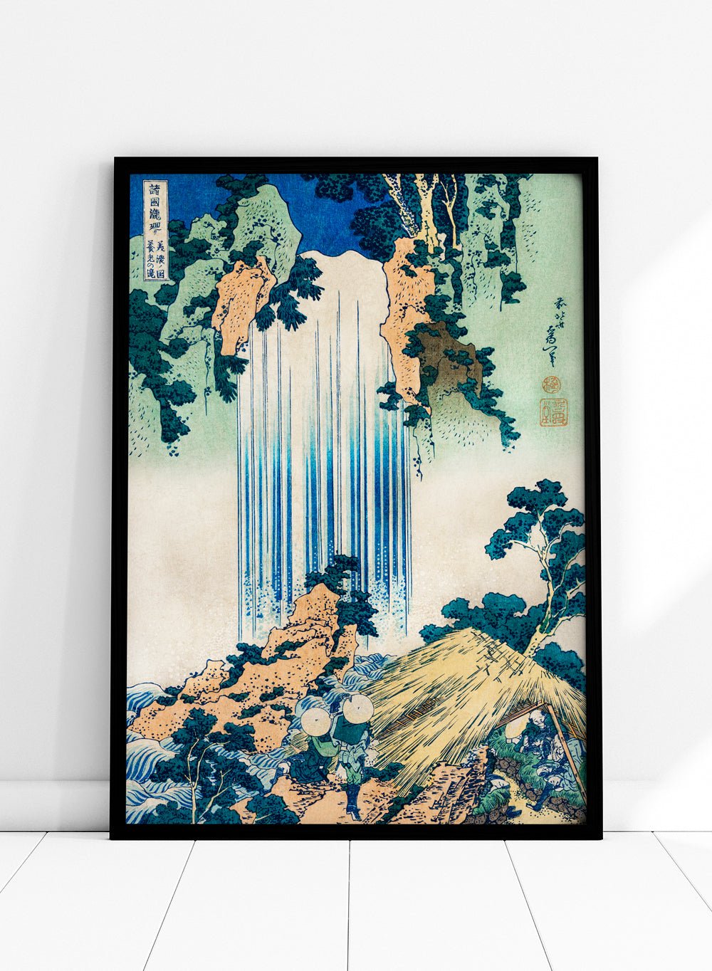 Katsushika Hokusai Yoro Waterfall in Mino Province Art Print_Sugar & Canvas