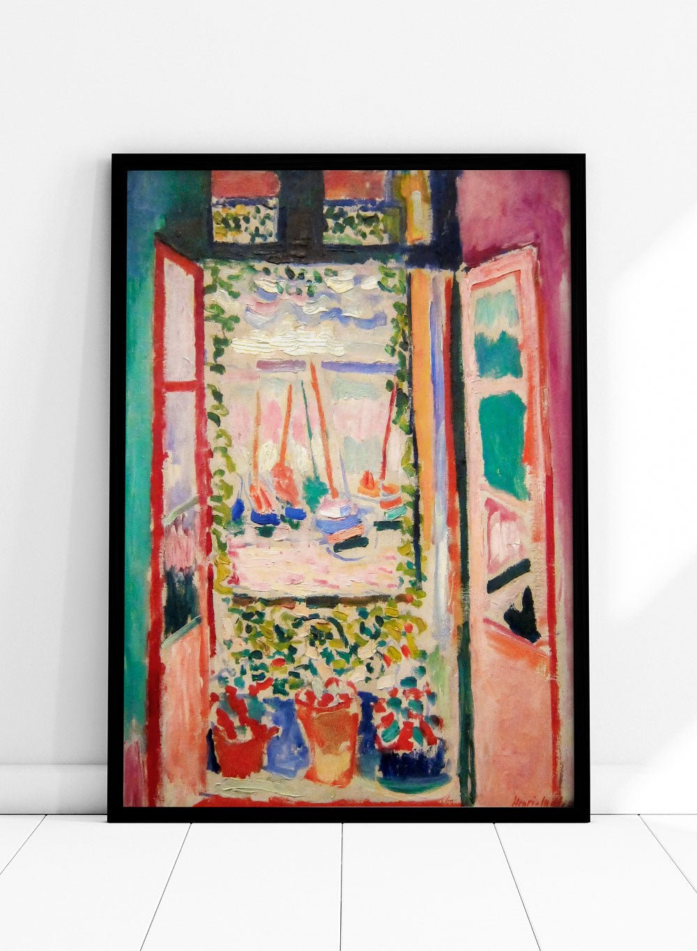 Henri Matisse The Open Window 1905 Art Print_Sugar & Canvas