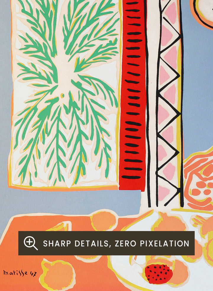Henri Matisse - Still Life with Pomegranates Art Print_Sugar & Canvas