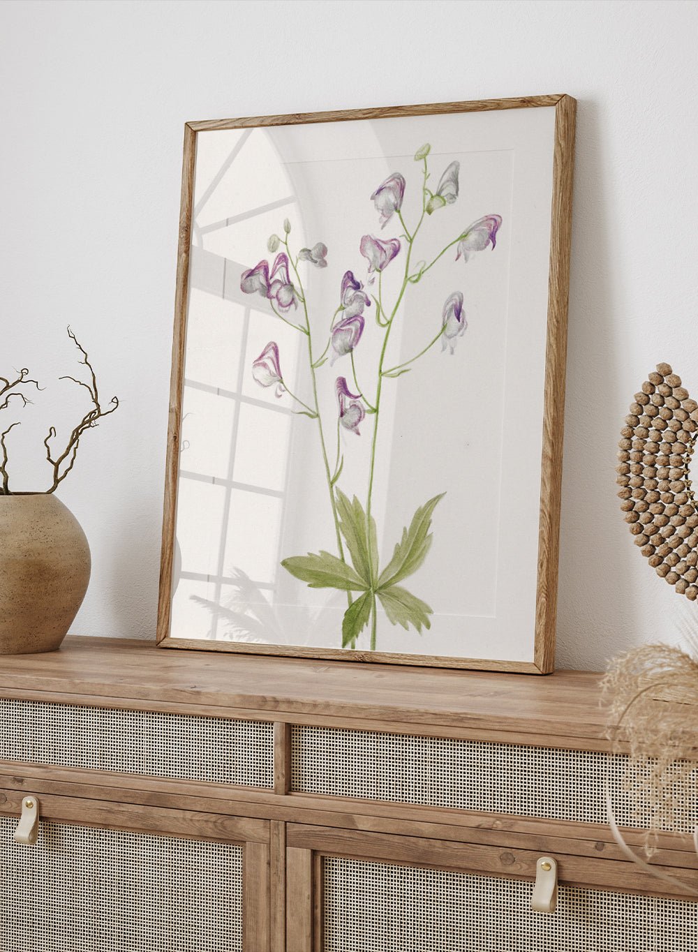 "Western Monkshood" Art Print_Sugar & Canvas