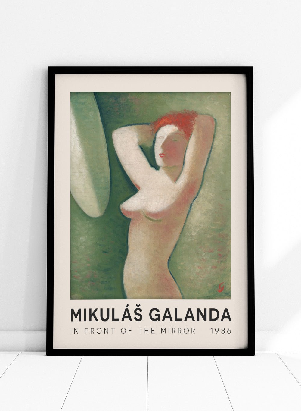 “In Front of the Mirror” Art Print_Sugar & Canvas