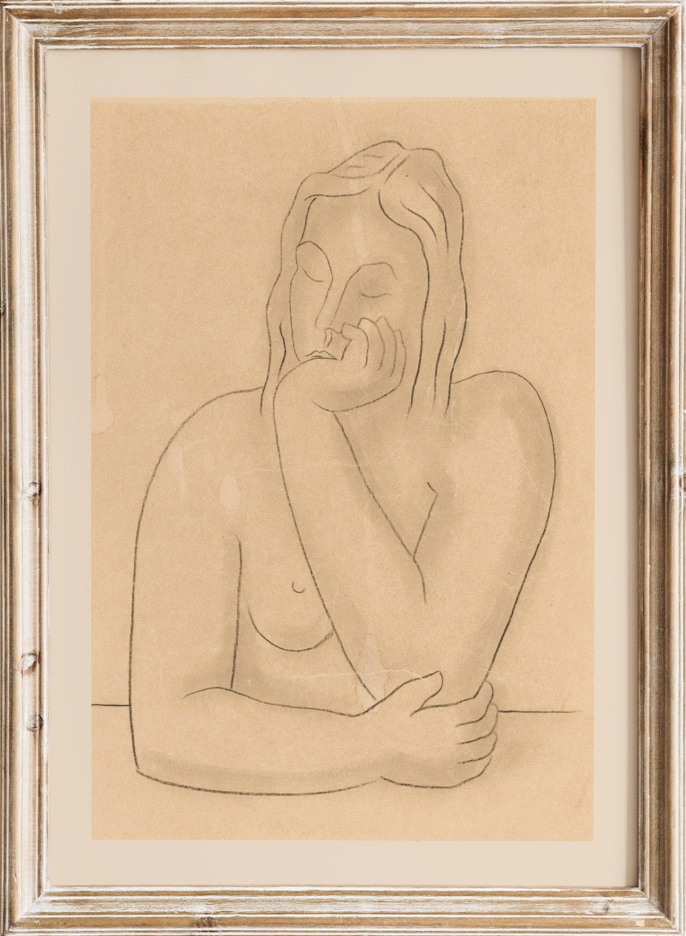 "Seated" Art Print_Sugar & Canvas