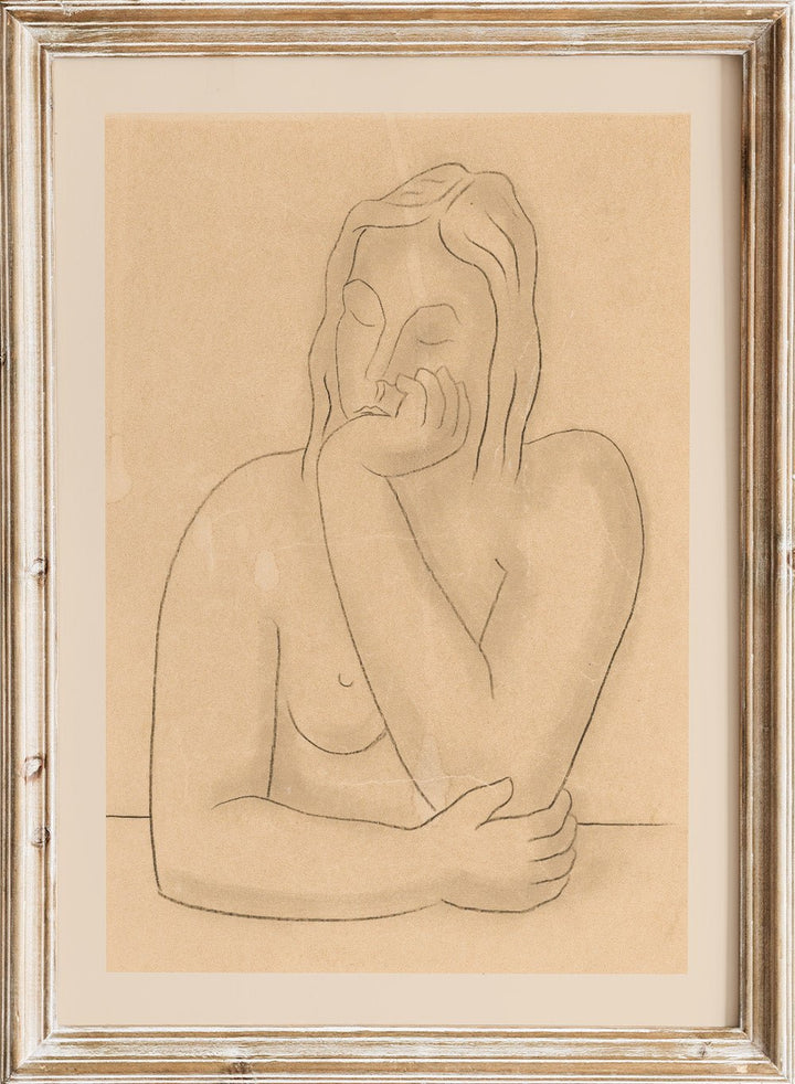 "Seated" Art Print_Sugar & Canvas