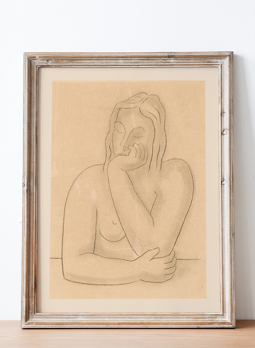 "Seated" Art Print_Sugar & Canvas