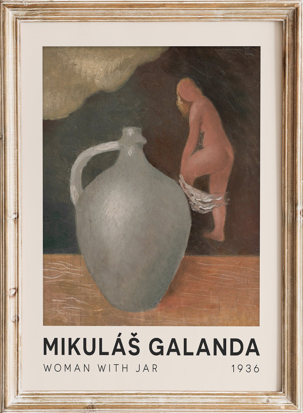 “Woman with Jar” Art Print_Sugar & Canvas