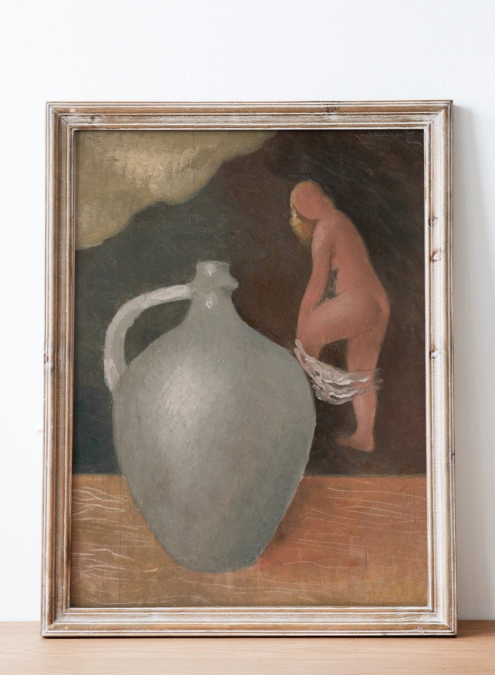 “Woman with Jar” Art Print_Sugar & Canvas