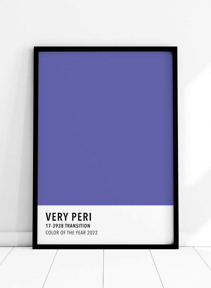 Very Peri Color Card Art Print_Sugar & Canvas