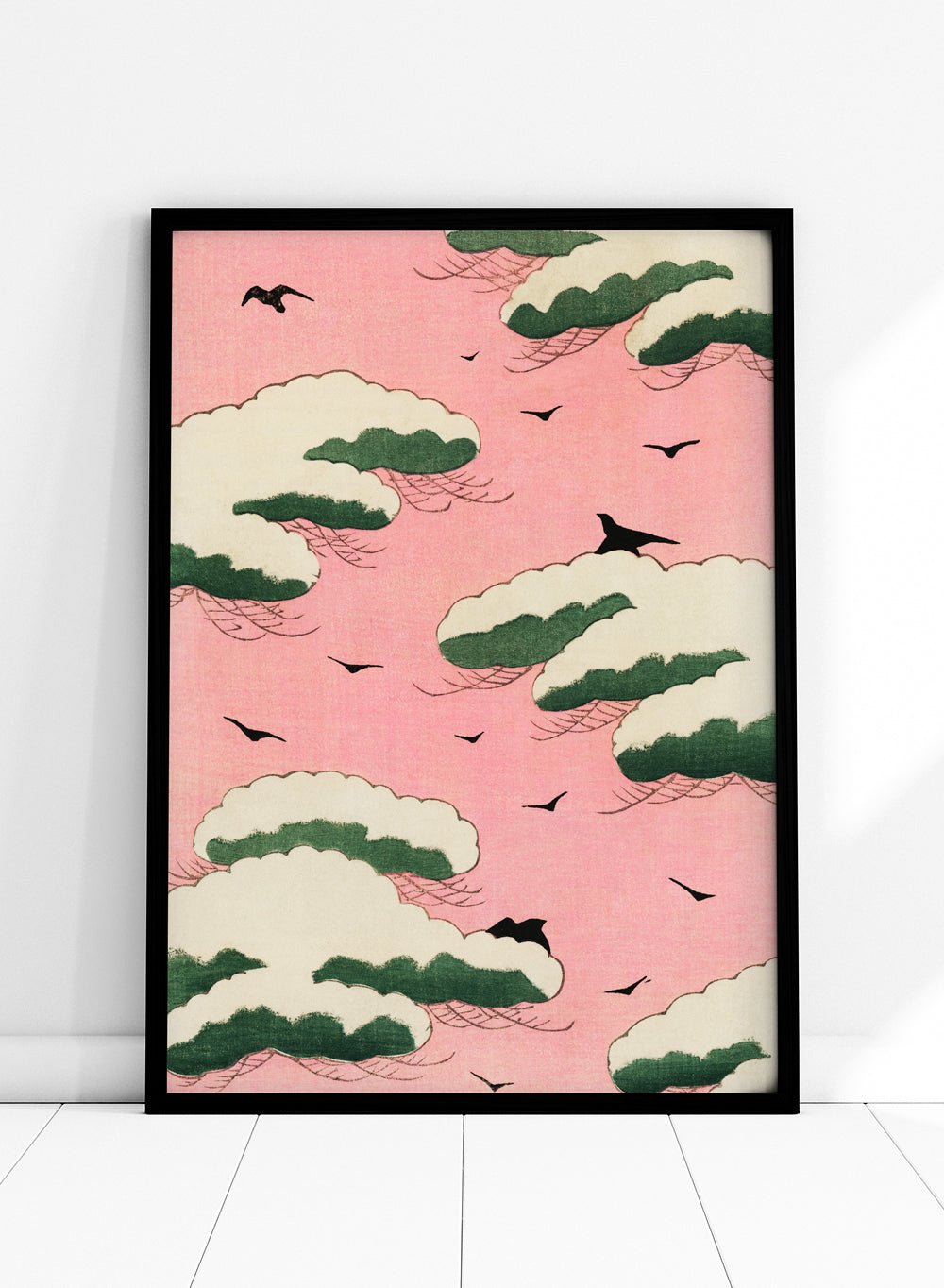 Watanabe Seitei Pink Sky Art Print_Sugar & Canvas