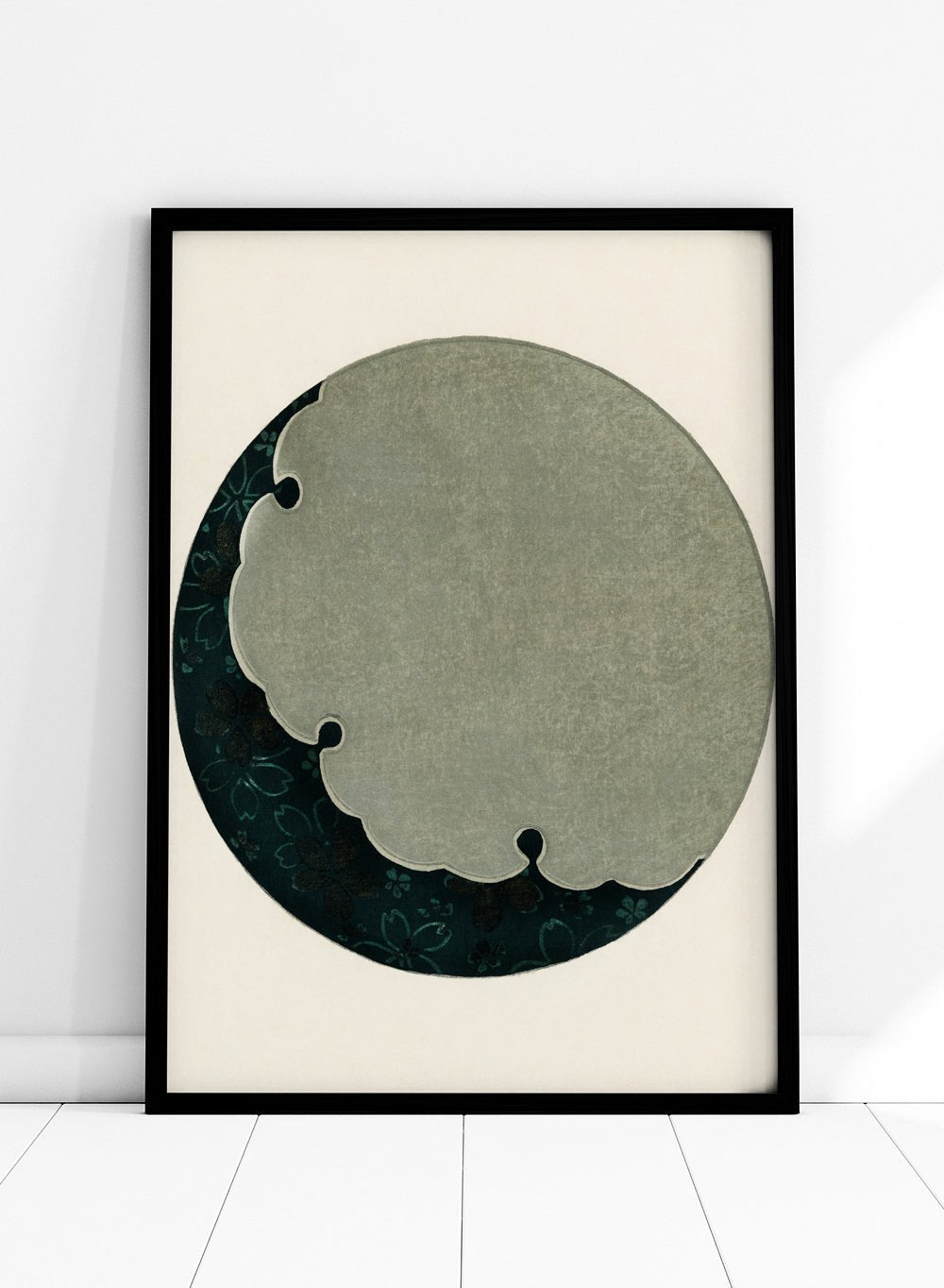 Watanabe Seitei Moon Illustration Art Print_Sugar & Canvas