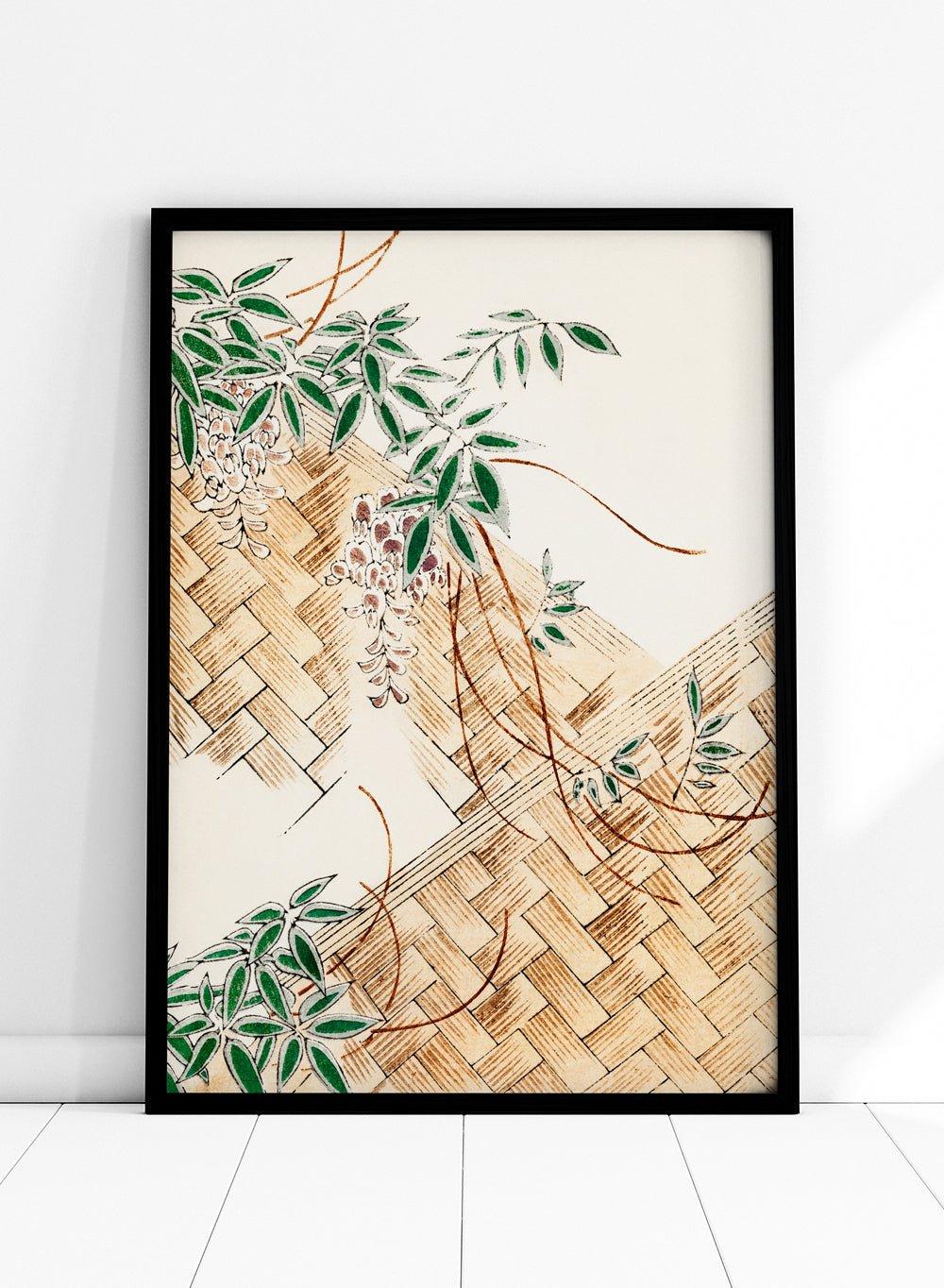 Watanabe Seitei Wisteria Art Print_Sugar & Canvas