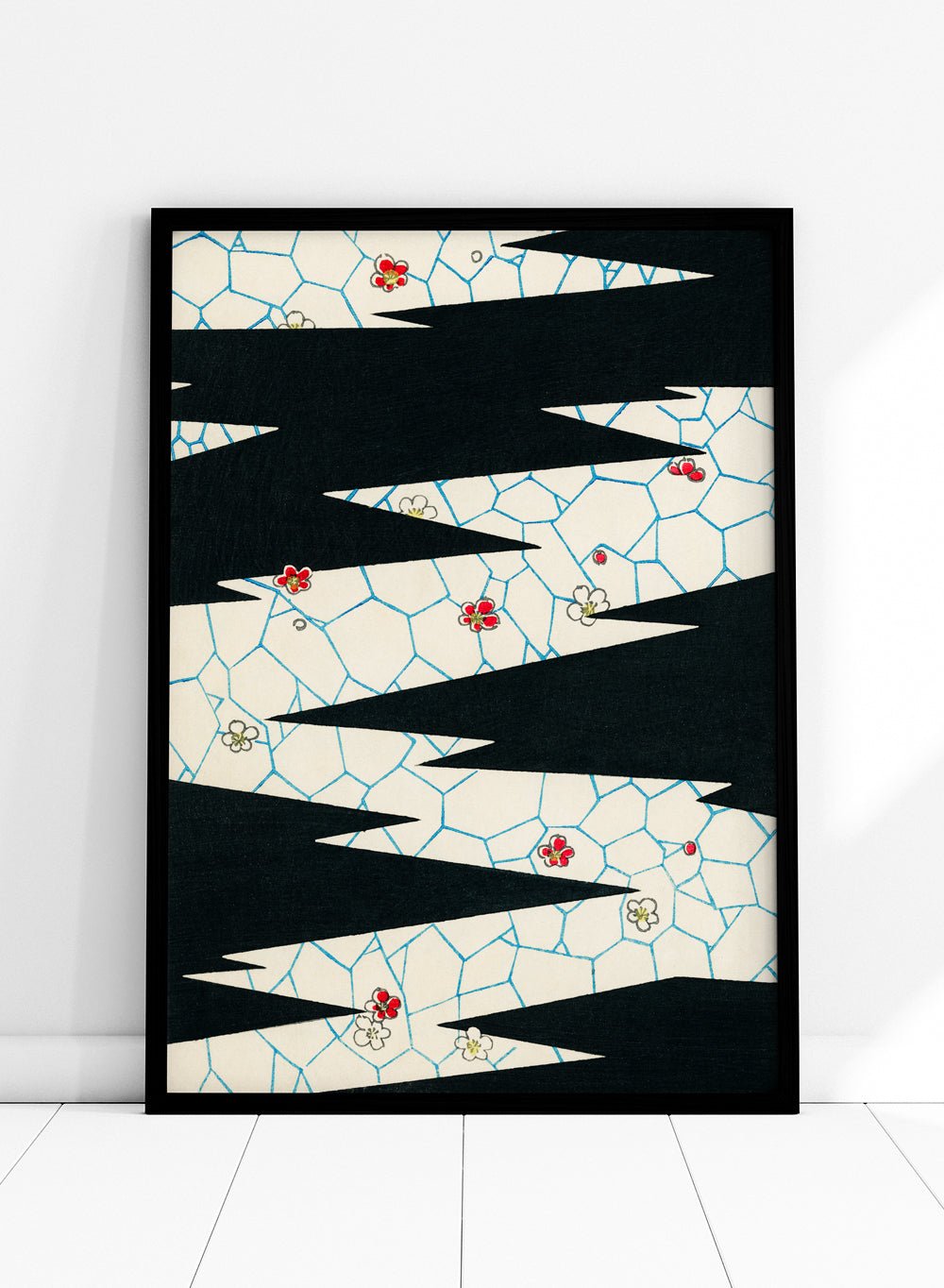 Watanabe Seitei Flowers on a Footpath Art Print_Sugar & Canvas