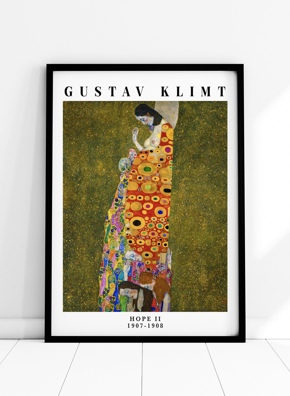 Gustav Klimt Hope II 1907 - 1908 Art Print_Sugar & Canvas