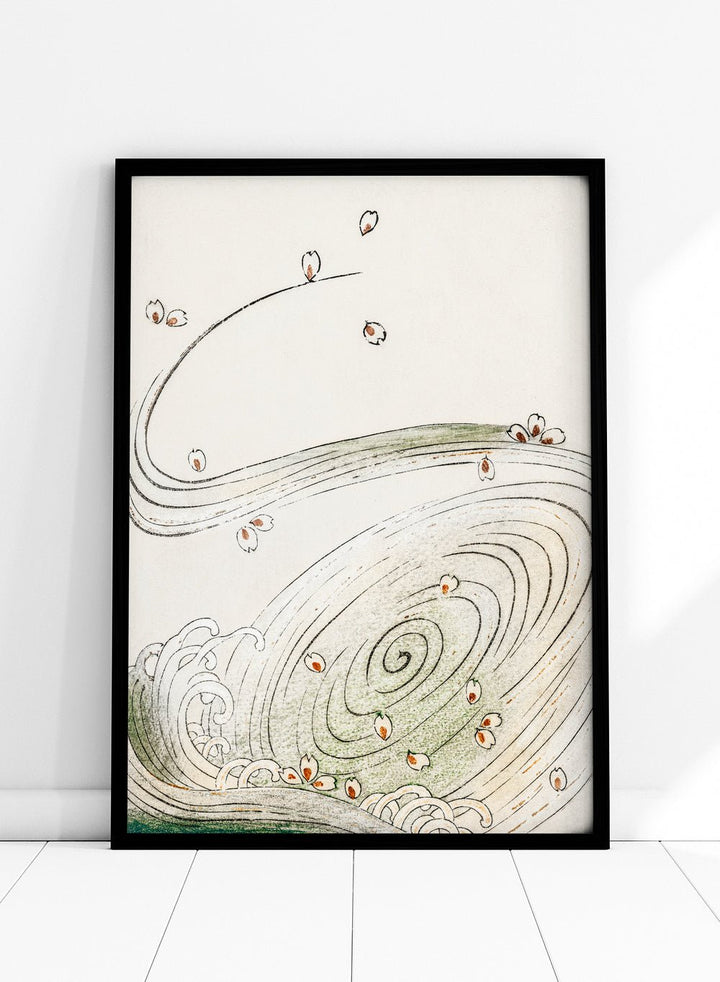 Watanabe Seitei Wind and Flower Art Print_Sugar & Canvas