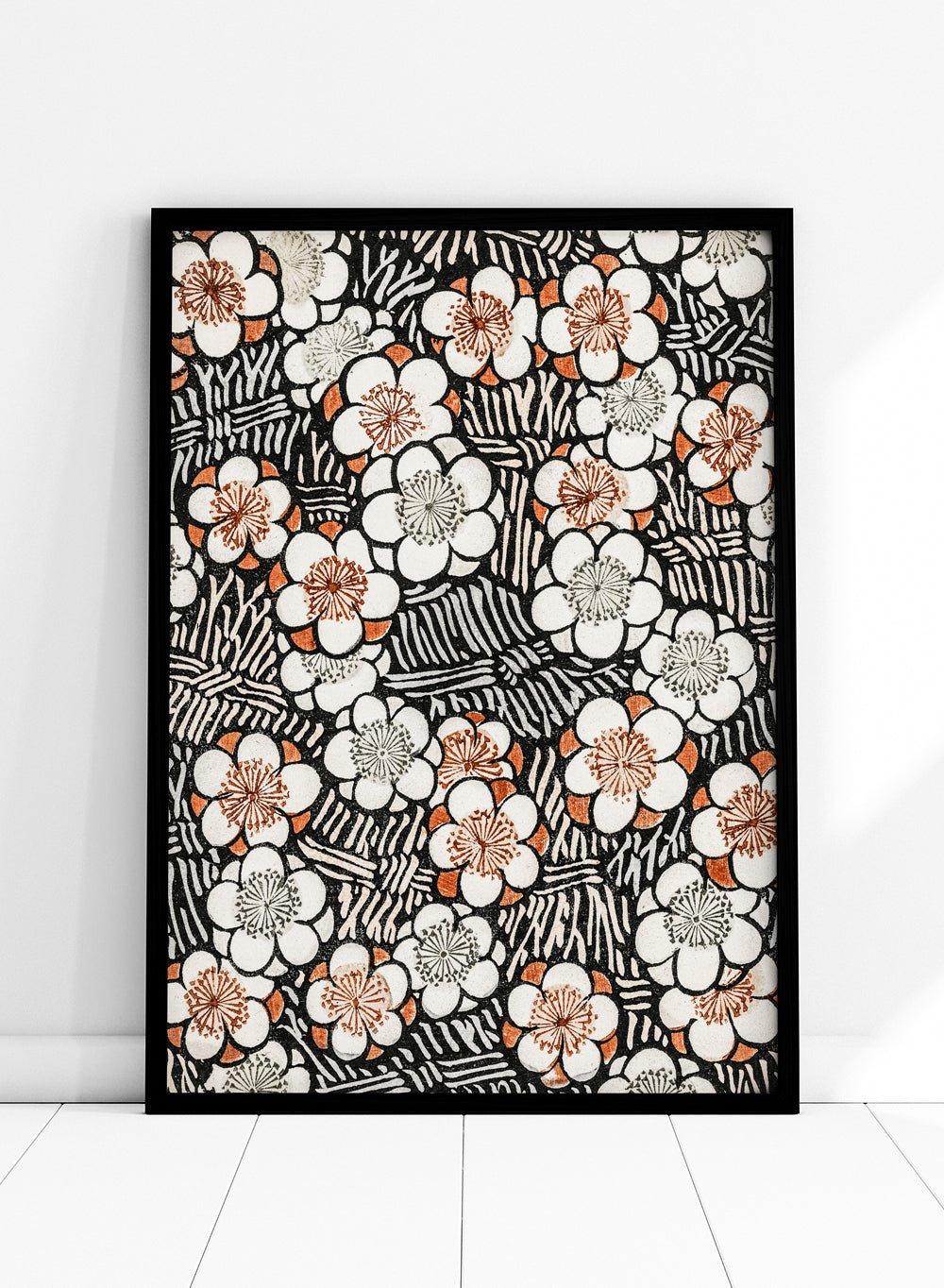 Watanabe Seitei Floral Pattern Art Print_Sugar & Canvas
