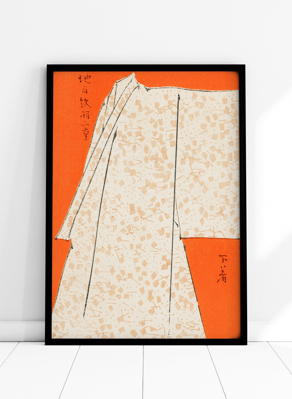 Watanabe Seitei Japanese Robe Art Print_Sugar & Canvas