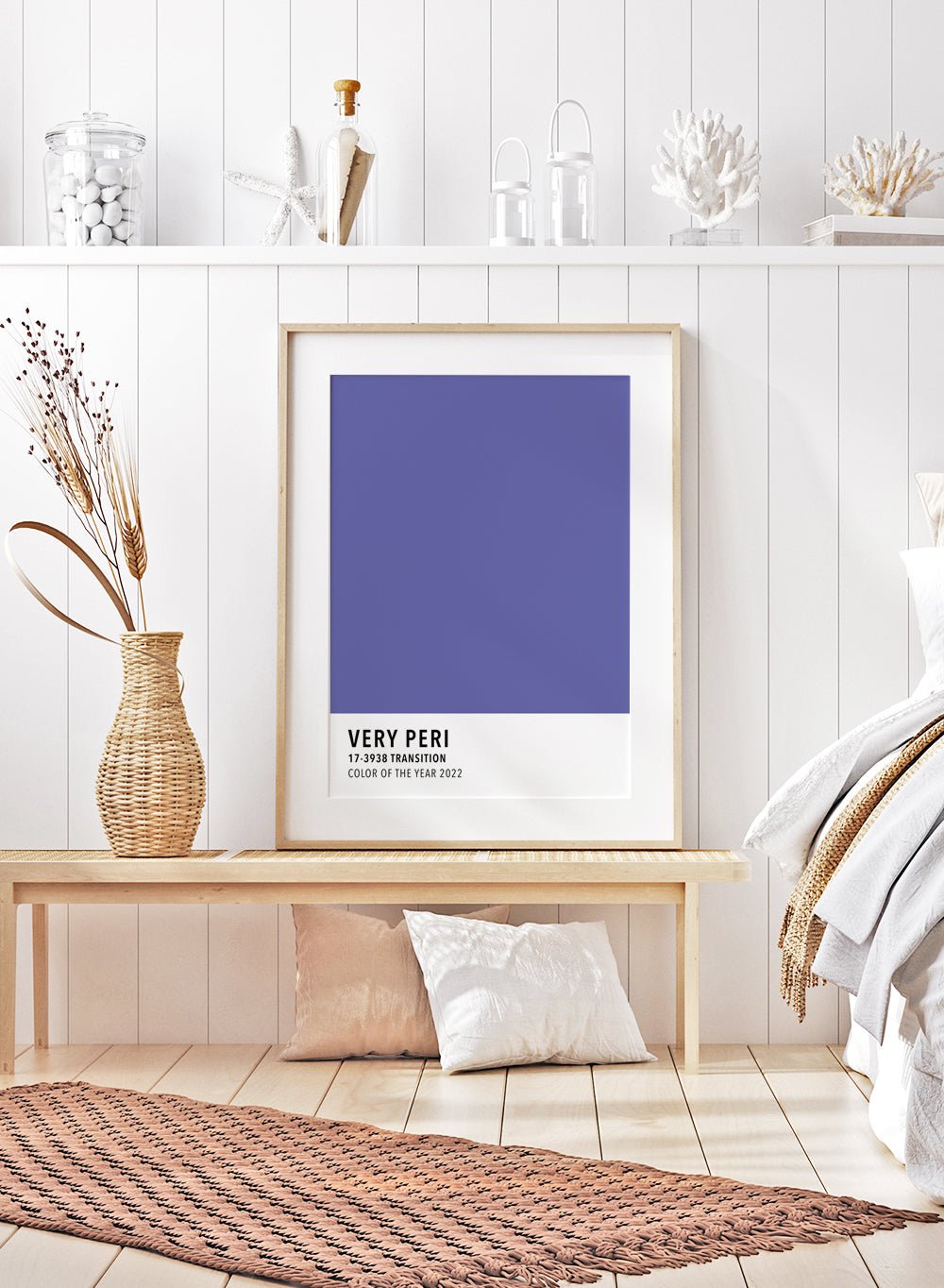 Very Peri Color Card Art Print_Sugar & Canvas