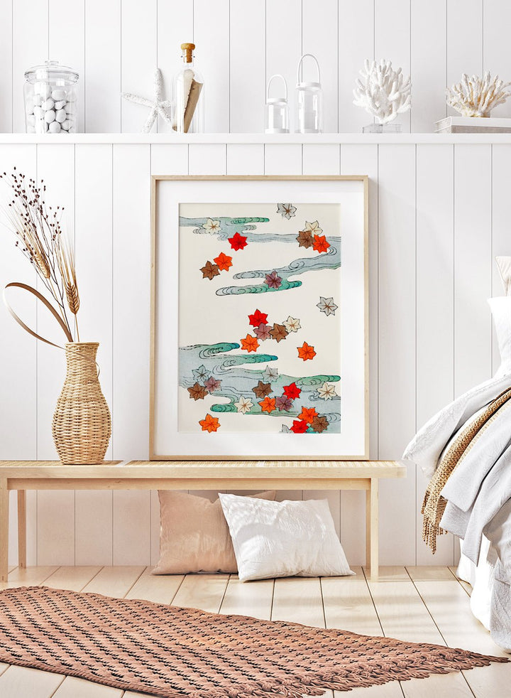 Watanabe Seitei Autumn and Water Art Print_Sugar & Canvas