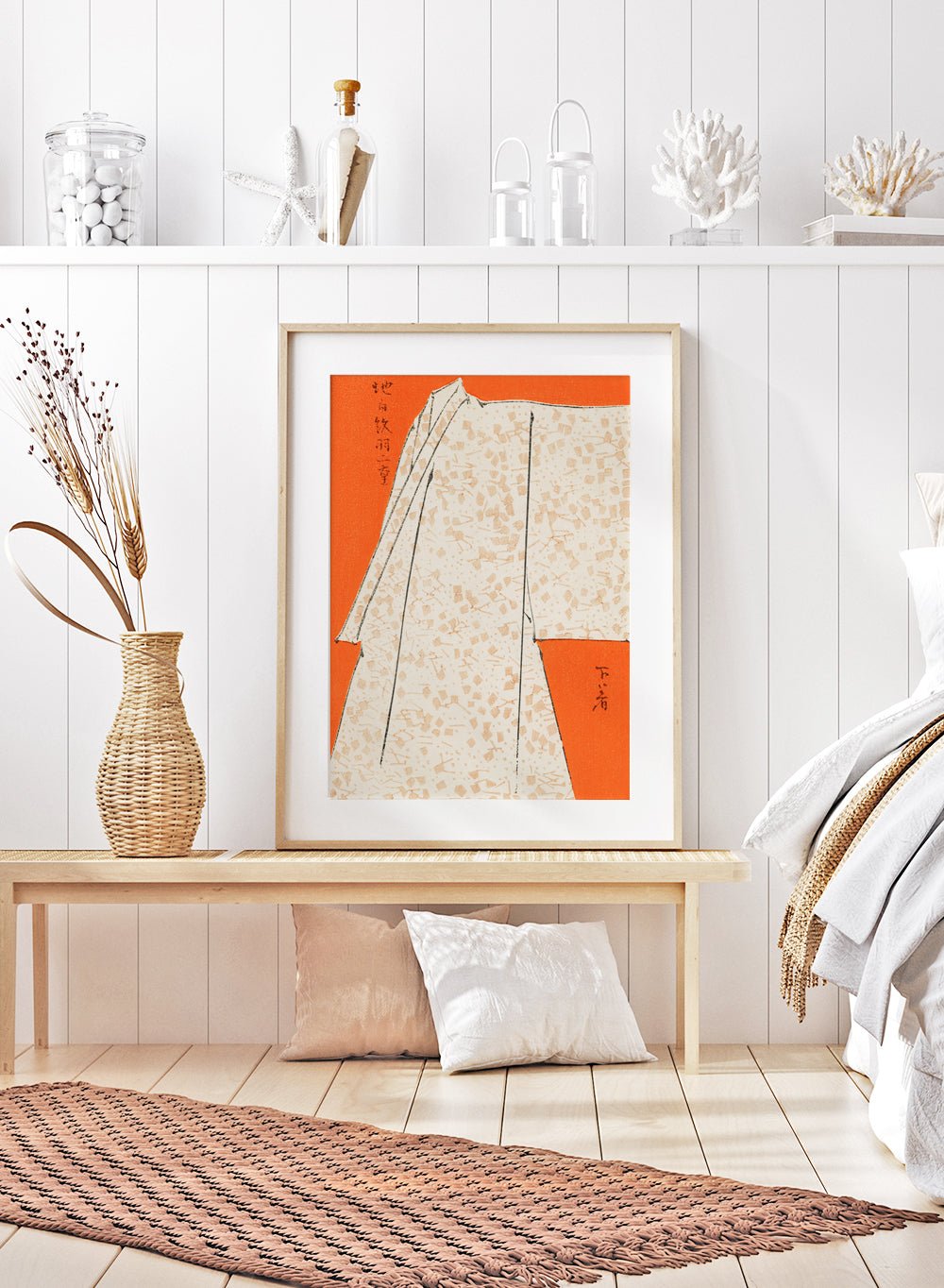 Watanabe Seitei Japanese Robe Art Print_Sugar & Canvas