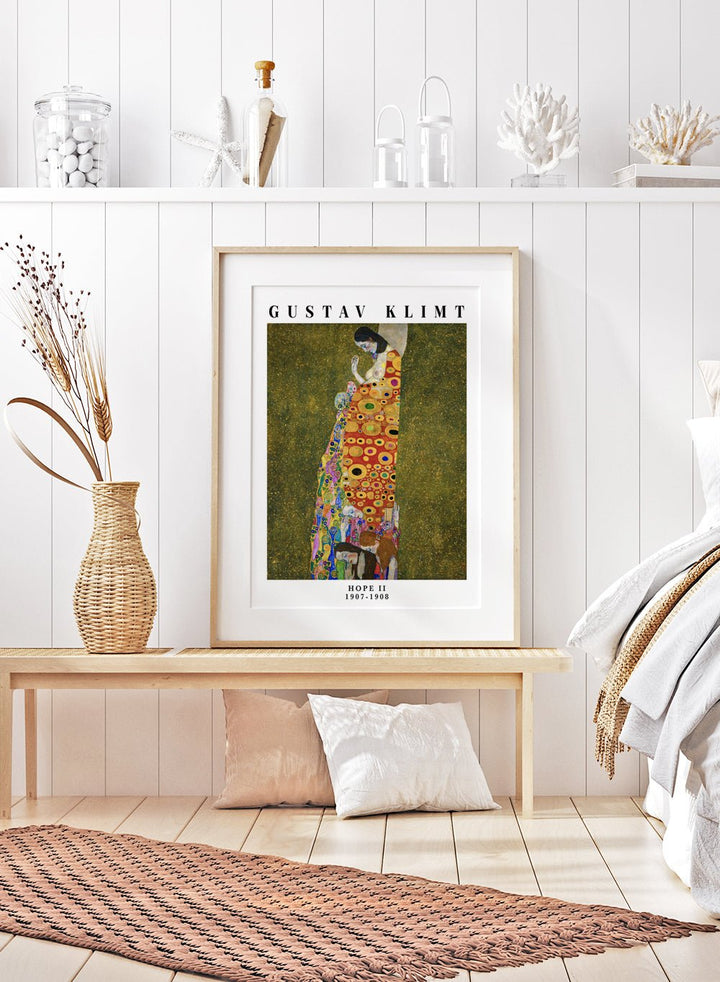 Gustav Klimt Hope II 1907 - 1908 Art Print_Sugar & Canvas