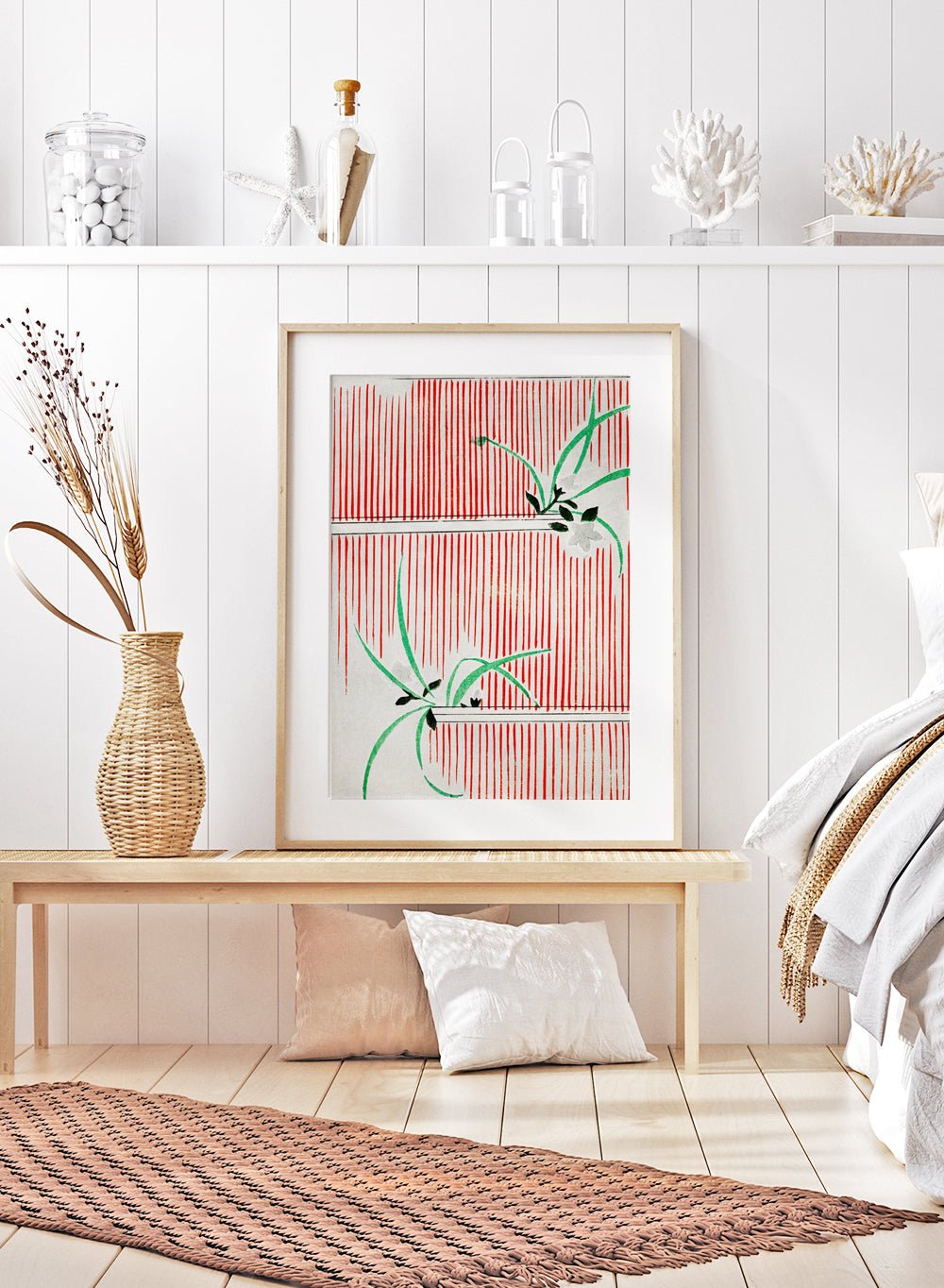 Watanabe Seitei Morning Glory Art Print_Sugar & Canvas