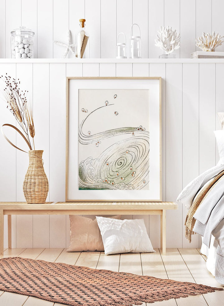Watanabe Seitei Wind and Flower Art Print_Sugar & Canvas