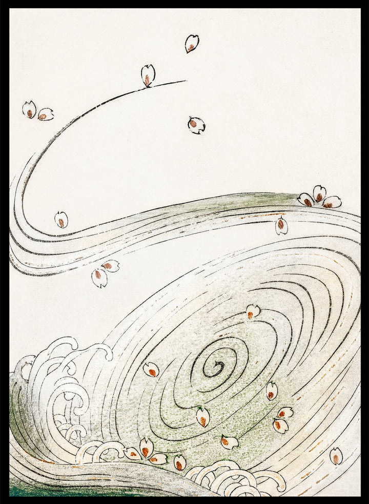 Watanabe Seitei Wind and Flower Art Print_Sugar & Canvas
