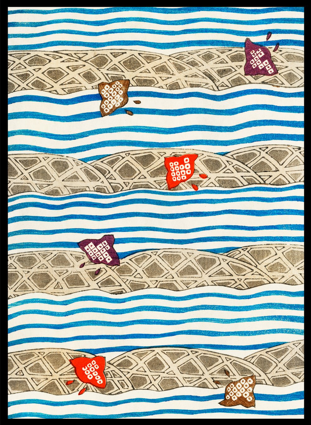 Watanabe Seitei Illustration Art Print_Sugar & Canvas