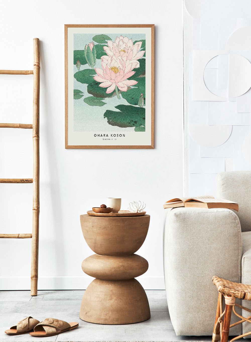 Ohara Koson "Water Lily" Art Print_Sugar & Canvas