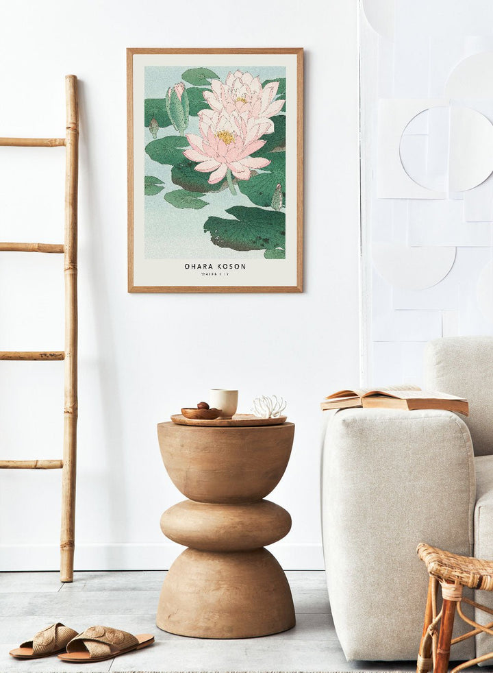 Ohara Koson "Water Lily" Art Print_Sugar & Canvas