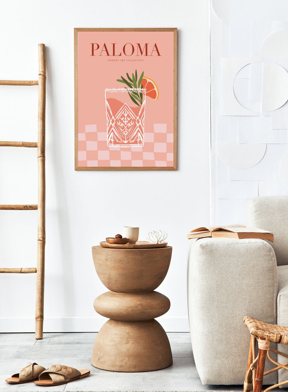 Paloma Drink Bar Art Print_Sugar & Canvas