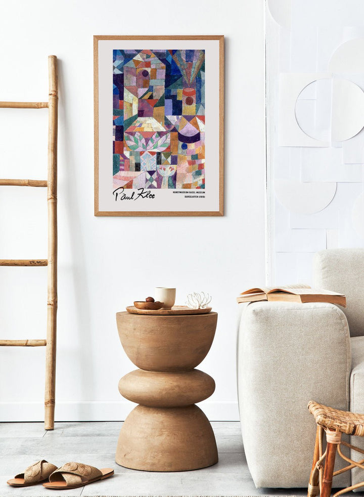 Paul Klee Burggarten 1919 Art Print_Sugar & Canvas