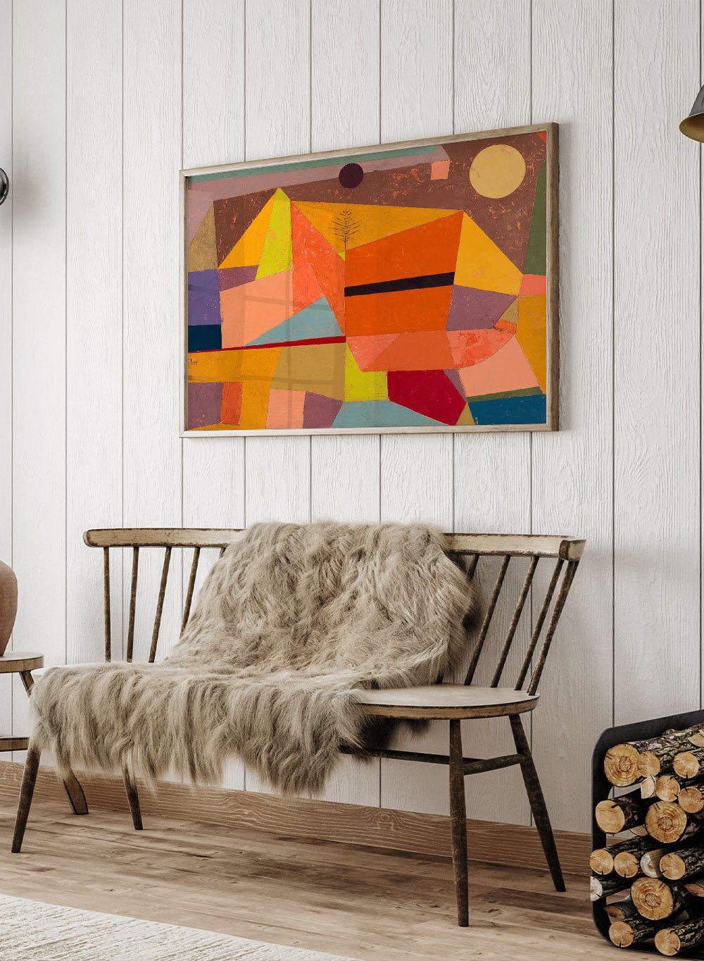 Paul Klee Joyful Mountain Landscape 1929 Art Print_Sugar & Canvas