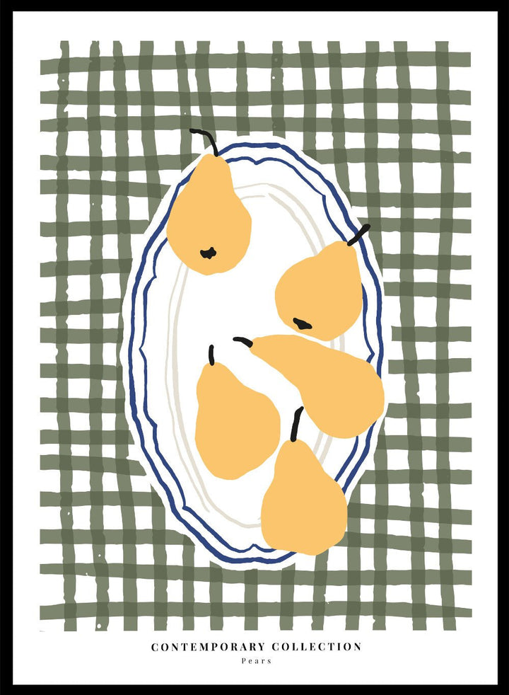 Pears Kitchen Illustration Art Print_Sugar & Canvas