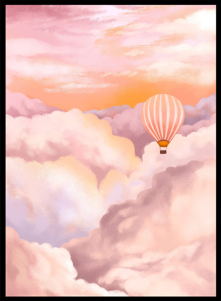 Goed Blauw - In the Clouds Art Print