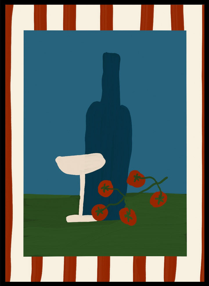 ‘Still Life with Tomatoes’ Aesthetic Art Print_Sugar & Canvas