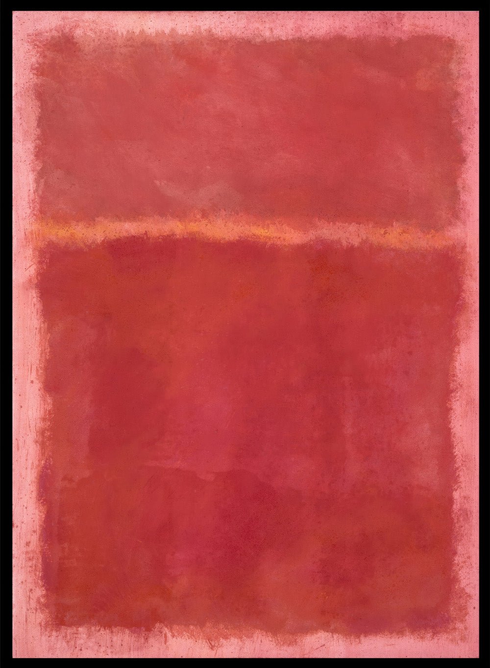 Mark Rothko Untitled (Red, Orange on Pink) 1968 Art Print_Sugar & Canvas