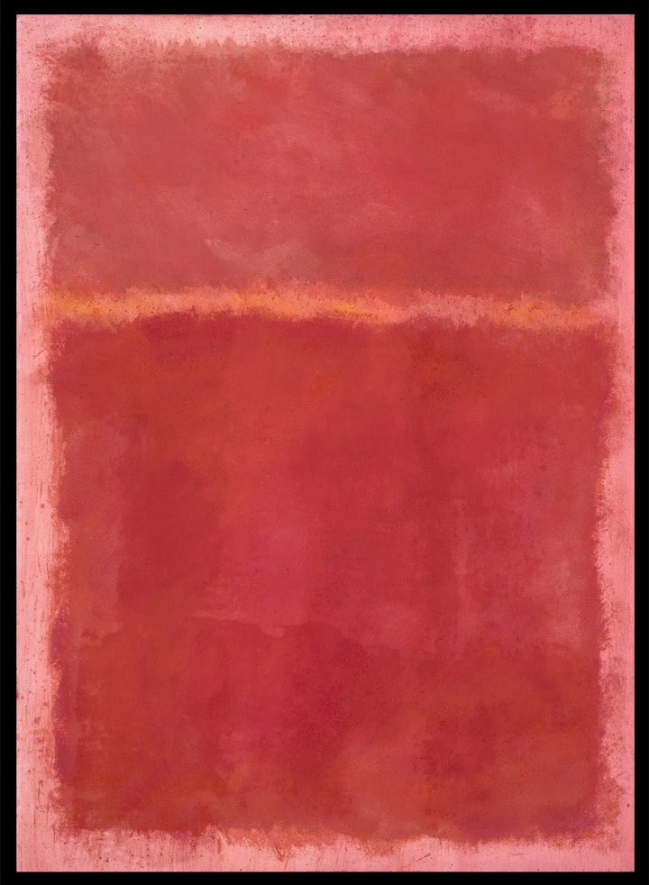 Mark Rothko Untitled (Red, Orange on Pink) 1968 Art Print_Sugar & Canvas